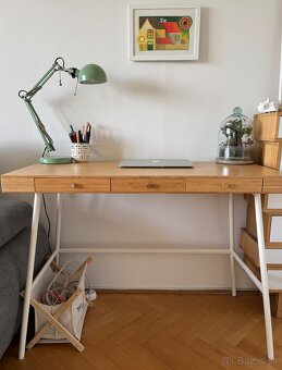 Štýlový pracovný stôl IKEA, 102 x 49 cm