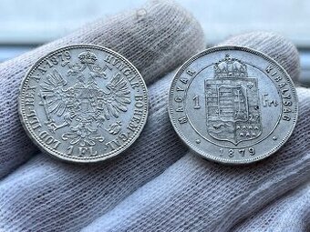 zlatník a forint 1879