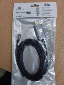 Predám prepojenie hdmi-usb c 4k nové nepoužité