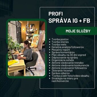 PROFI správa pre váš IG + FB