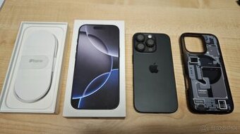 iPhone 16 Pro 256GB Black Titan (Ako nový)(V záruke)