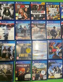 Predám hry na ps4