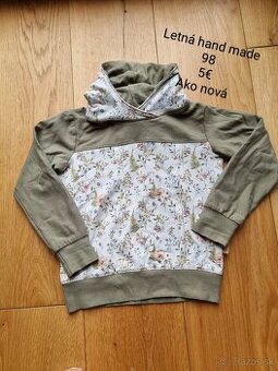 Letná handmade mikina 98