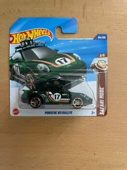 HotWheels Porsche Rallye green