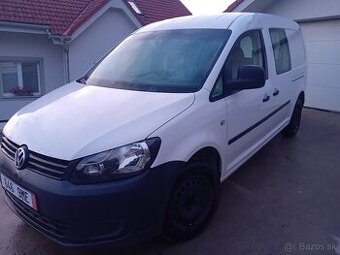 Predám VW Caddy Maxi 1,6 tdi 75 kw 374 tis. km DPH.
