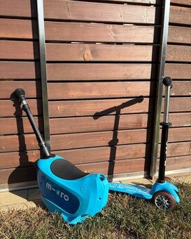 Predám kolobežku / odrážadlo Micro Mini2go Deluxe+ Blue