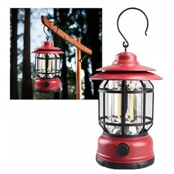 Kempingová lampa USB