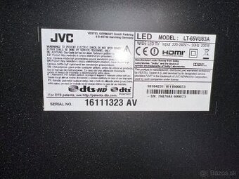 Predám TV JVC 65’’ - 1