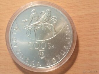 Slovenský Kras 2005 500Sk – Investičné striebro