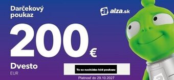 200€ poukaz do Alzy