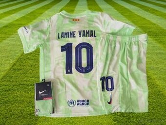 svetlozelený dres YAMAL FC Barcelona x Travis Scott