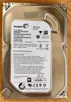 Predám HDD 3,5" 500GB za 13 EUR