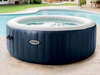 Nafukovacia vírivka Intex Pure Spa Bubble HWS – modrá
