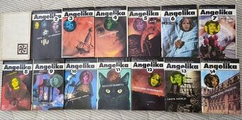 Predám 14 dielov knihy Angelika