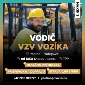 Istá robota na VZV v sklade - férové podmienky (p801)