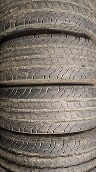 Predám 4ks jazdené letné 215/65r16C Continental na dodávku
