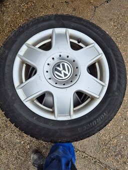 Disky +pneu 205/55/r16 zimne 5×100