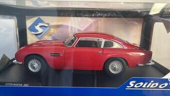 ASTON MARTIN DB5 ČERVENÁ 1/18