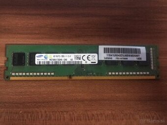 Samsung 4 GB DDR3 1600 MHz PC3-12800 M378B5173QH0