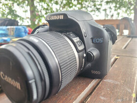 Canon 500D + 18-55mm + Vybavenie