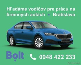 TAXI BOLT - vodič Bratislava