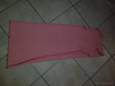 Ružové letné šaty bez rukávov SUPER materiál