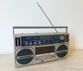 Rádio BOOMBOX Kenwood CR-100, made in Japan, rok výroby 1985