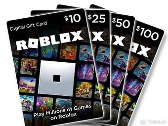 Roblox e-gift cards