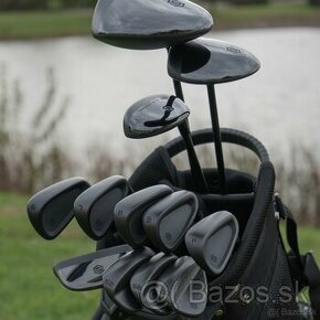 Kompletny čierny set golfových palíc (12ks)  + darčeky