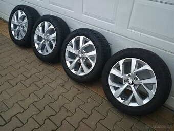 Orig. sada Audi, VW, Škoda, Seat 5x112 R17 + pneu 215/55 R17
