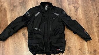 Bunda na motocykel Alpinestars Andes Drystar (čierna)