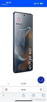Motorola Edge 60 8/256GB, Modrá