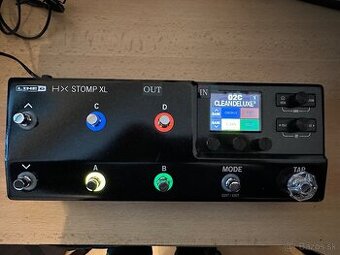 Line6 HX Stomp XL+Fender FR10