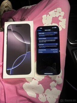 Predám iPhone 16 Pro Max 256GB