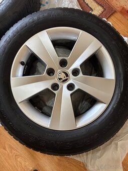 Originál alu disky Škoda 5x112 R16