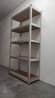 Zadarmo doveziem kvalitné regále 180x90x40cm, 175kg/polica