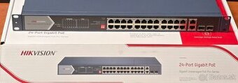 Hikvision DS-3E0528HP-E 24 Port Gigabit Unmanaged POE Switch