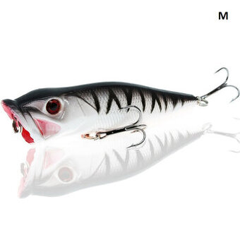 hladinové voblery, poppery 9.5cm