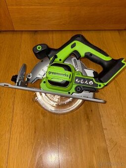 AKU KOTOUČOVÁ PILA GREENWORKS GD24CS 24V