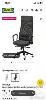 Predám kancelárske stoličky