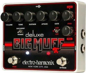 EHX Deluxe Big Muff Pi fuzz distortion drive