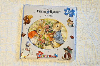 detská knižka/ puzzle 'Peter Rabbit classic puzzle book'