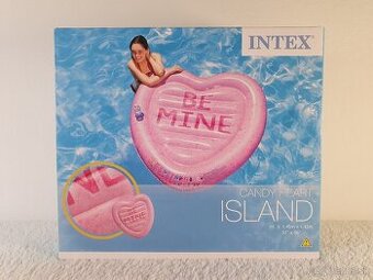 Intex nafukovacie lehátko srdce