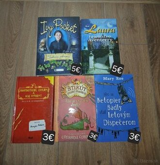 Predám rôzne detské knihy