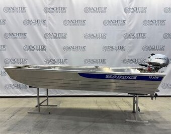 Hliníková pramica Marine Jon 10 s motorom Honda BF2,3