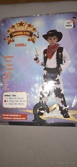 Karnevalový kostým kovboj 120-130 cm
