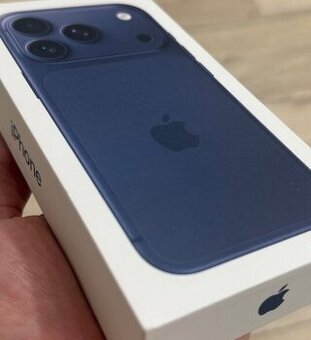 Predám úplne nový Iphone 17 pro 256gb Deep Blue