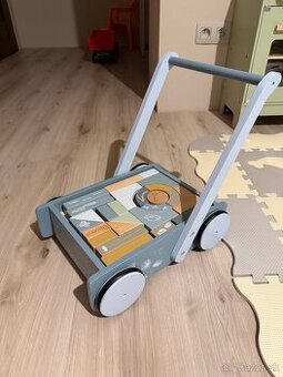 Little dutch vozík s kockami