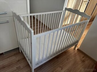 Detská postielka klups oliver biela