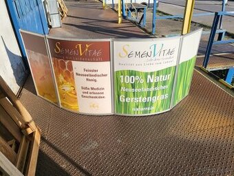 Reklamný baner skladací